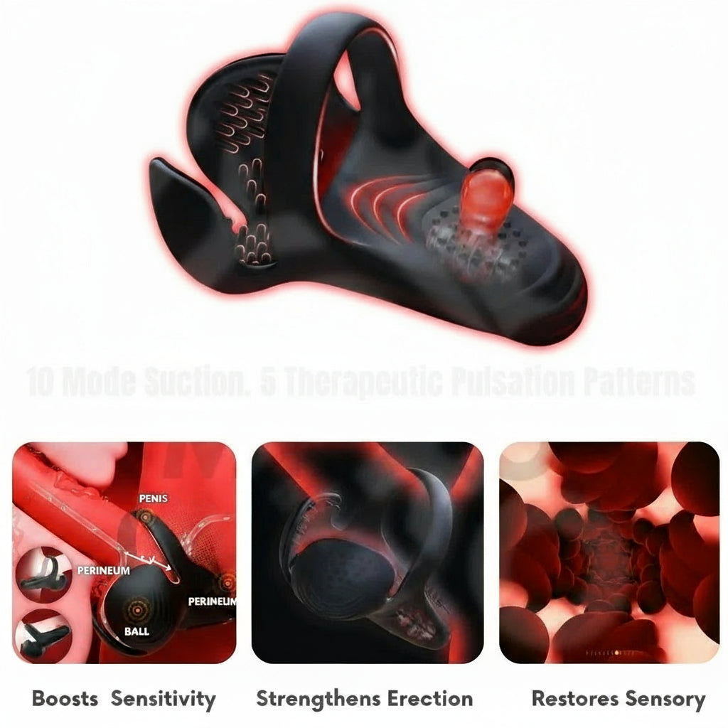 Tiworld™ VitalEngine Pro-The #1 5-in-1 at-home trainer that reverses ED &amp; PE with advanced precision