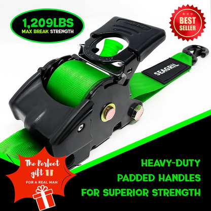 Limited Time – Upgraded 2026 Retractable Tie-Down Strap (Perfect Gift for Men)