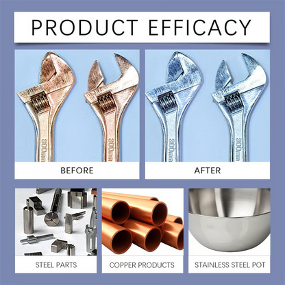 🛠️Powerful Rust Remover for Metal and Stainless Steel