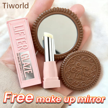 "Free Elegant Custom Mirror – Today Only! 💝 Get yours with every 2 Tiworld™ Lipsticks 💋 Timeless color, lasting comfort, effortless beauty."