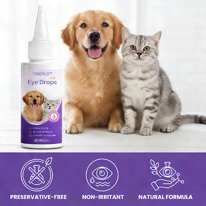 👩‍⚕️ Tiworld® PetNano  Eye Drops🔥 ☑️ Relieves Conjunctivitis, Dry Eyes, Cataracts, and Keratitis😸