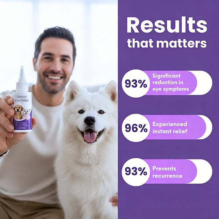👩‍⚕️ Tiworld® PetNano  Eye Drops🔥 ☑️ Relieves Conjunctivitis, Dry Eyes, Cataracts, and Keratitis😸