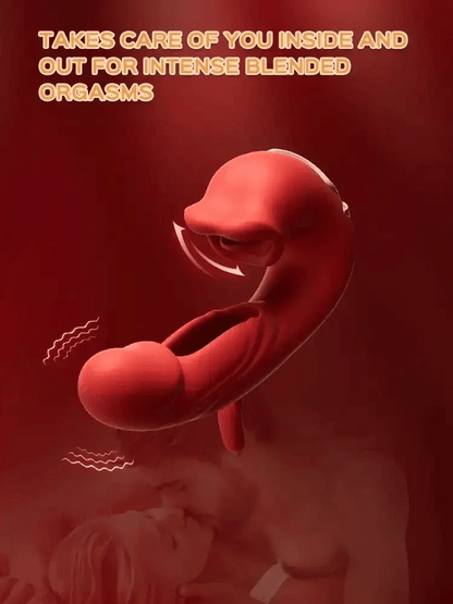 💥New on sale 2026 💞G-Spot Vibrator Female Sex Toy, featuring 7 slapping vibration modes and 5 licking/sucking modes.