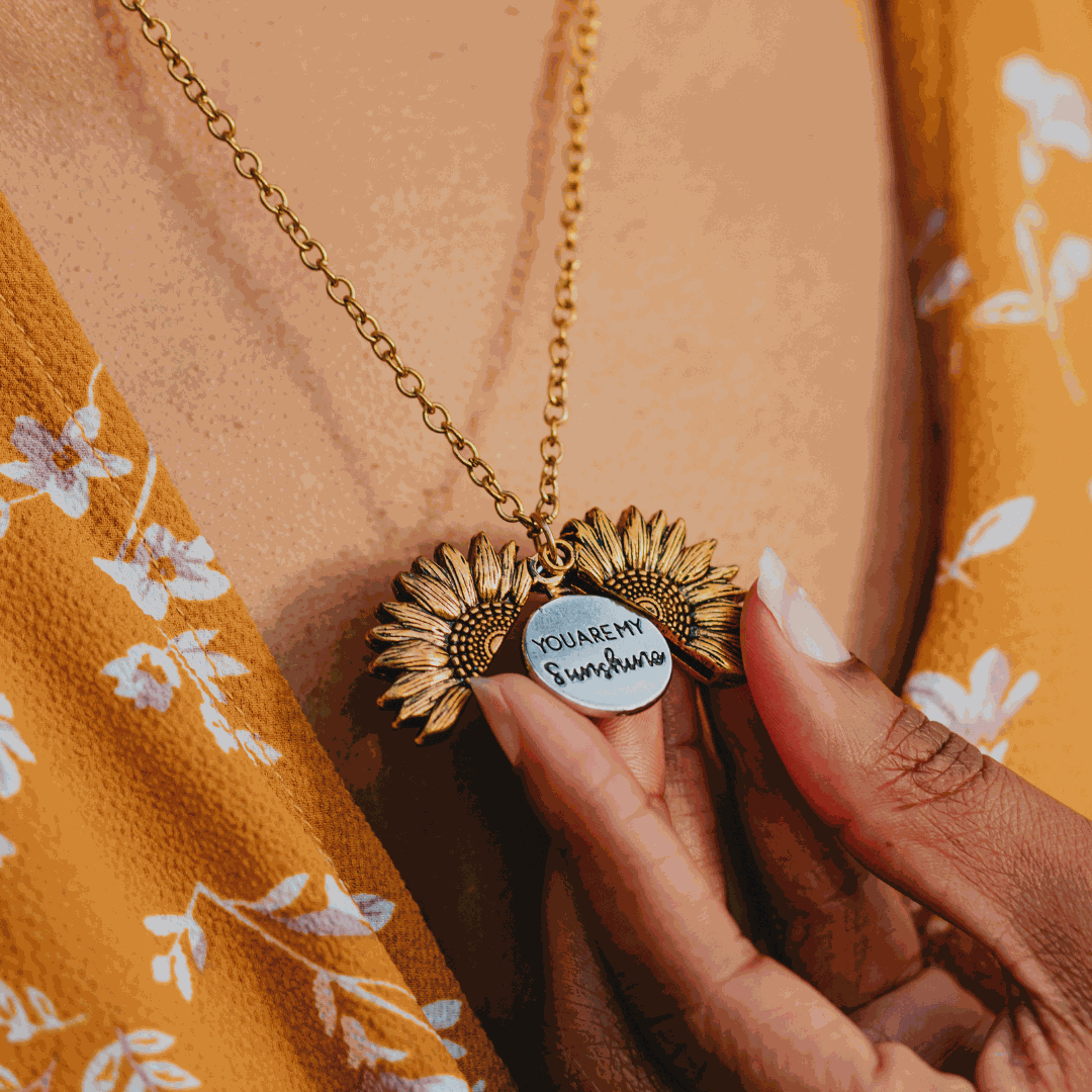 You Are My Sunshine - Keepsake Necklace