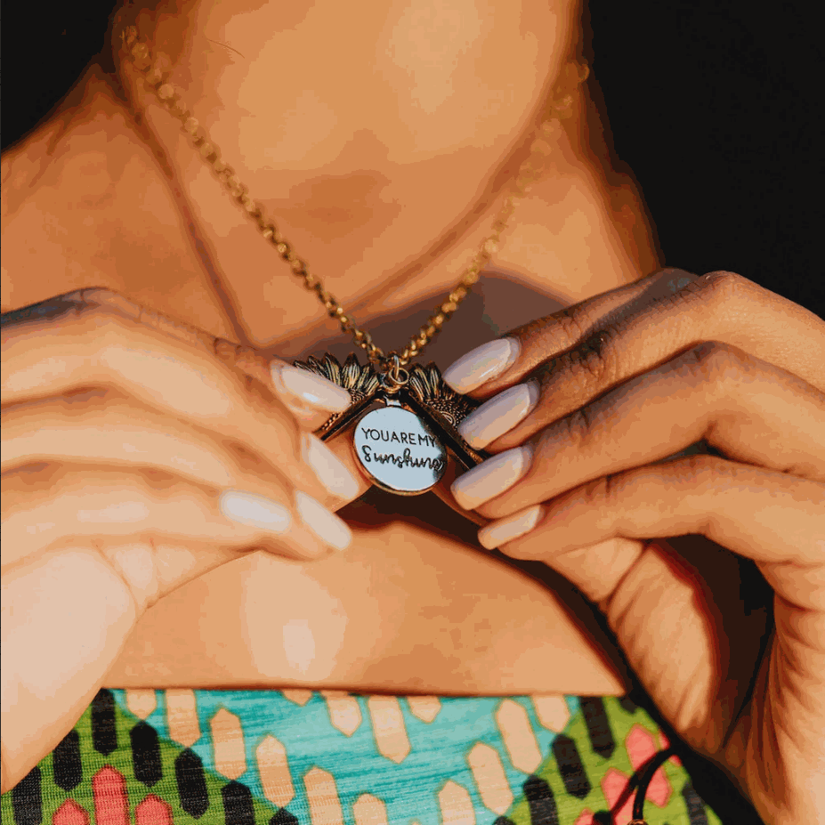 You Are My Sunshine - Keepsake Necklace