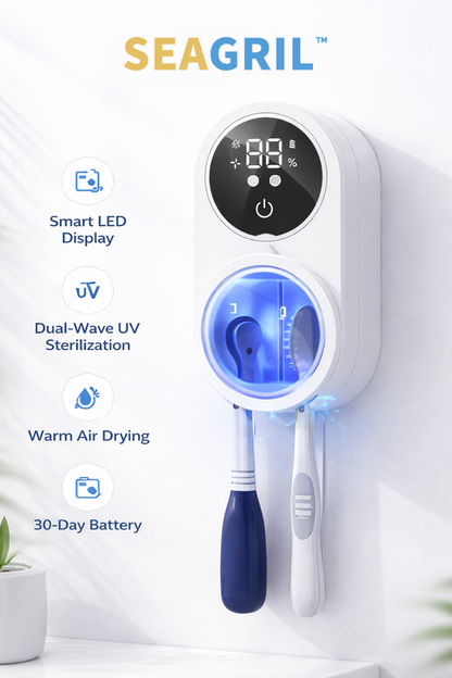 SEAGRIL™ Toothbrush Sanitizer