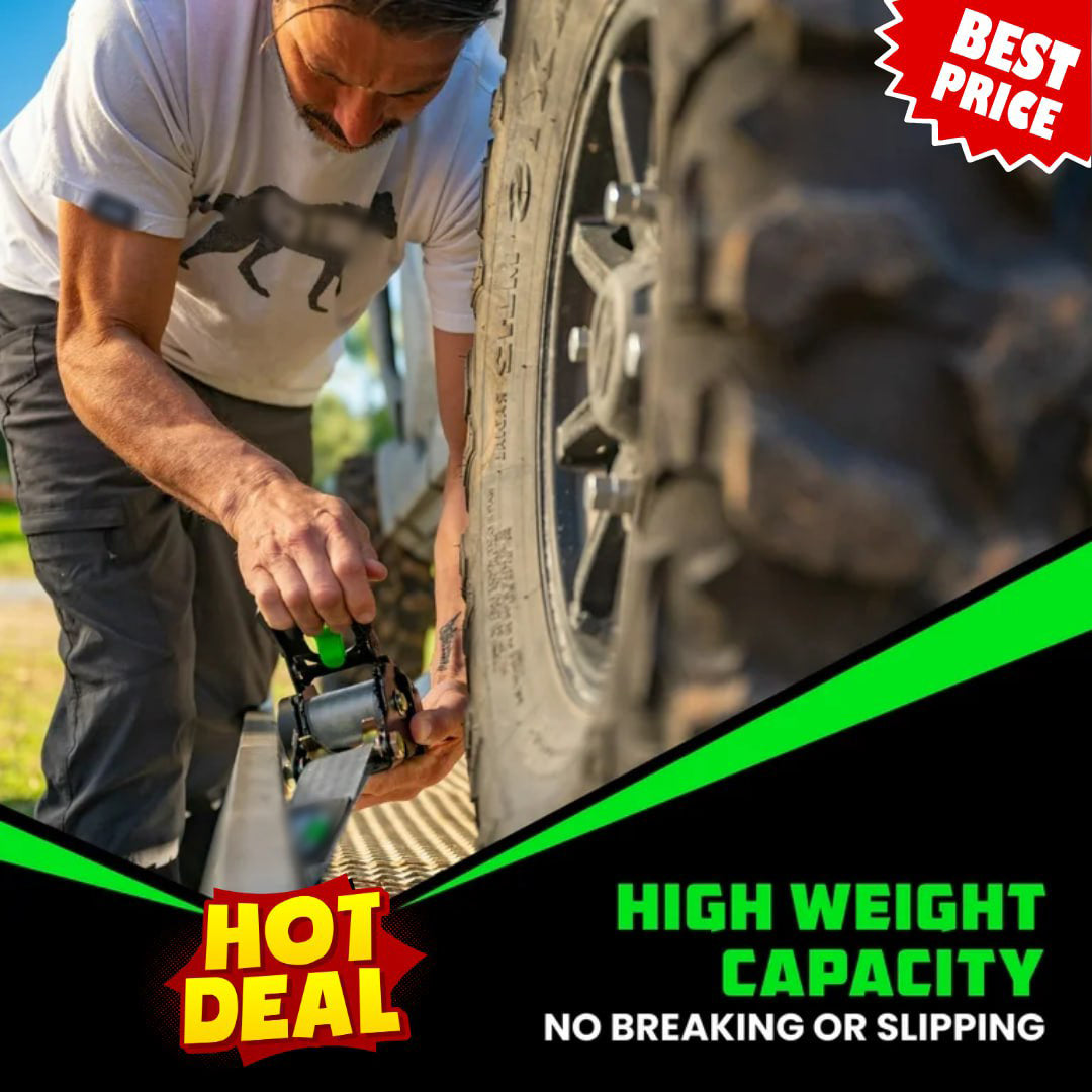 Limited Time – Upgraded 2026 Retractable Tie-Down Strap (Perfect Gift for Men)