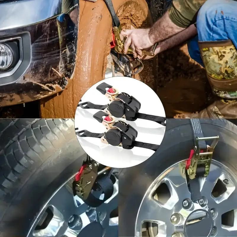 Limited Time – Upgraded 2026 Retractable Tie-Down Strap (Perfect Gift for Men)