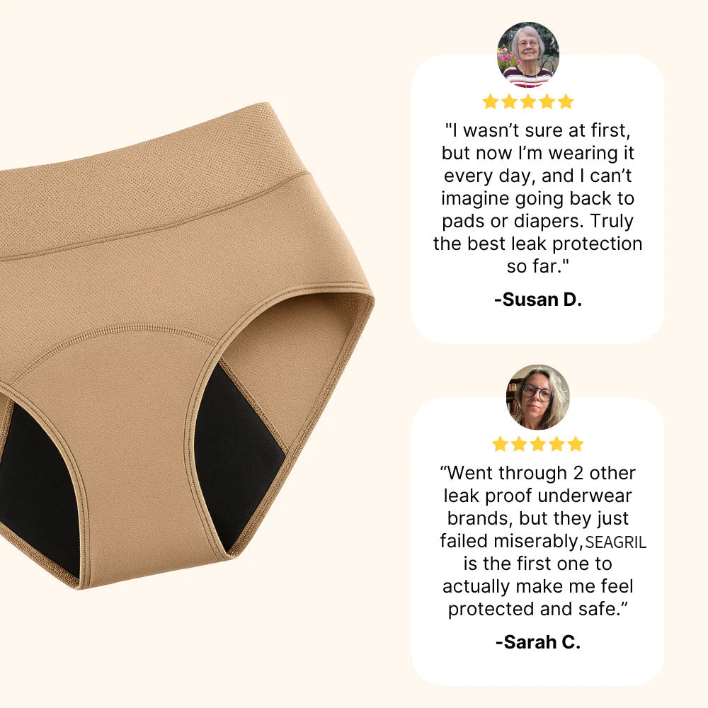 🎄Early Christmas Deal: 70% Off ｜SEAGRIL™ Leak-Proof Underwear That Won't Let You Down