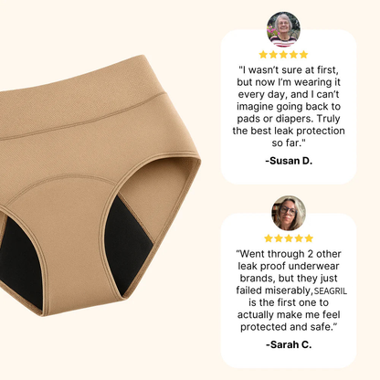 🎄Early Christmas Deal: 70% Off ｜SEAGRIL™ Leak-Proof Underwear That Won't Let You Down