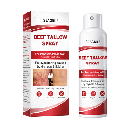 SEAGRIL® Beef Tallow Spray for Itchy, Flaky Psoriasis Skin 1