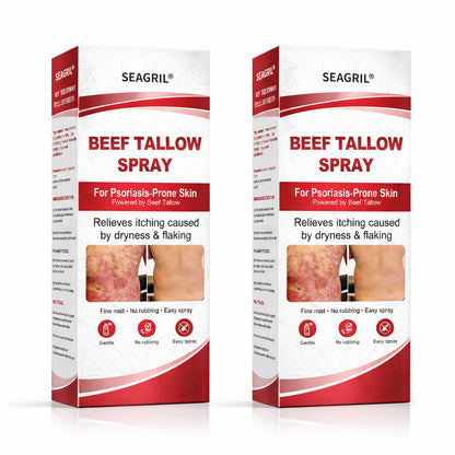 SEAGRIL® Beef Tallow Spray for Itchy, Flaky Psoriasis Skin 1