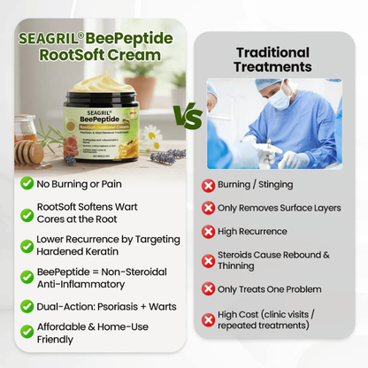✅SEAGRIL® BeePeptide RootSoft DualRelief Cream⚕️ ( Buy 1 Get 1 Free)