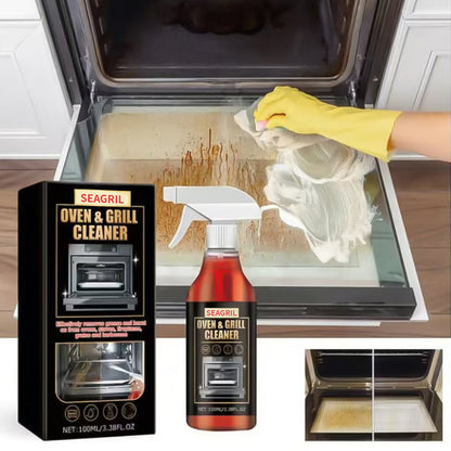 🧼 BUY 2 GET 1 FREE! ✨ Oven & Grill Cleaner Spray – Dissolves Grease in 5 Mins, No Scrubbing & Eliminates Odors 🔥  21 Reviews