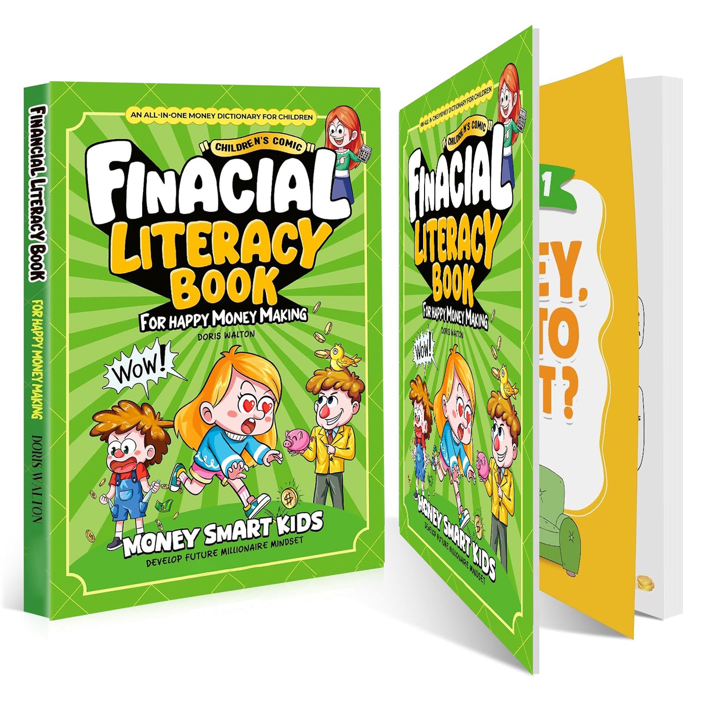 Children's Financial Intelligence Knowledge Book - Financial Thinking Cultivation Comic Version with insights for Young Learners