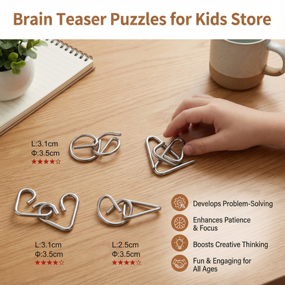🔥 Last day - 50% off 🙏🏼Brain Teaser Puzzles for Kids
